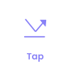 tap trigger icon